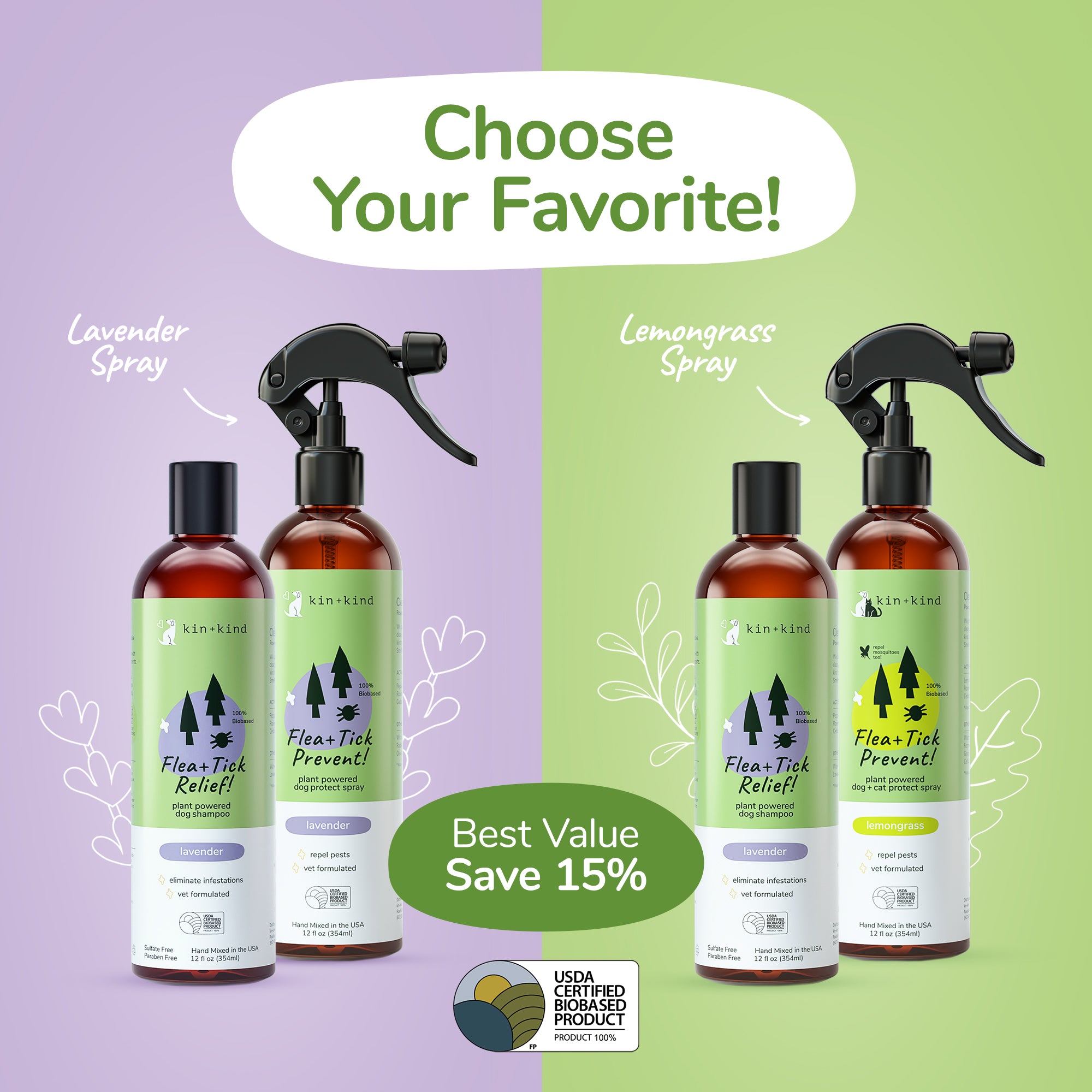 What is the best flea spray for outlet dogs