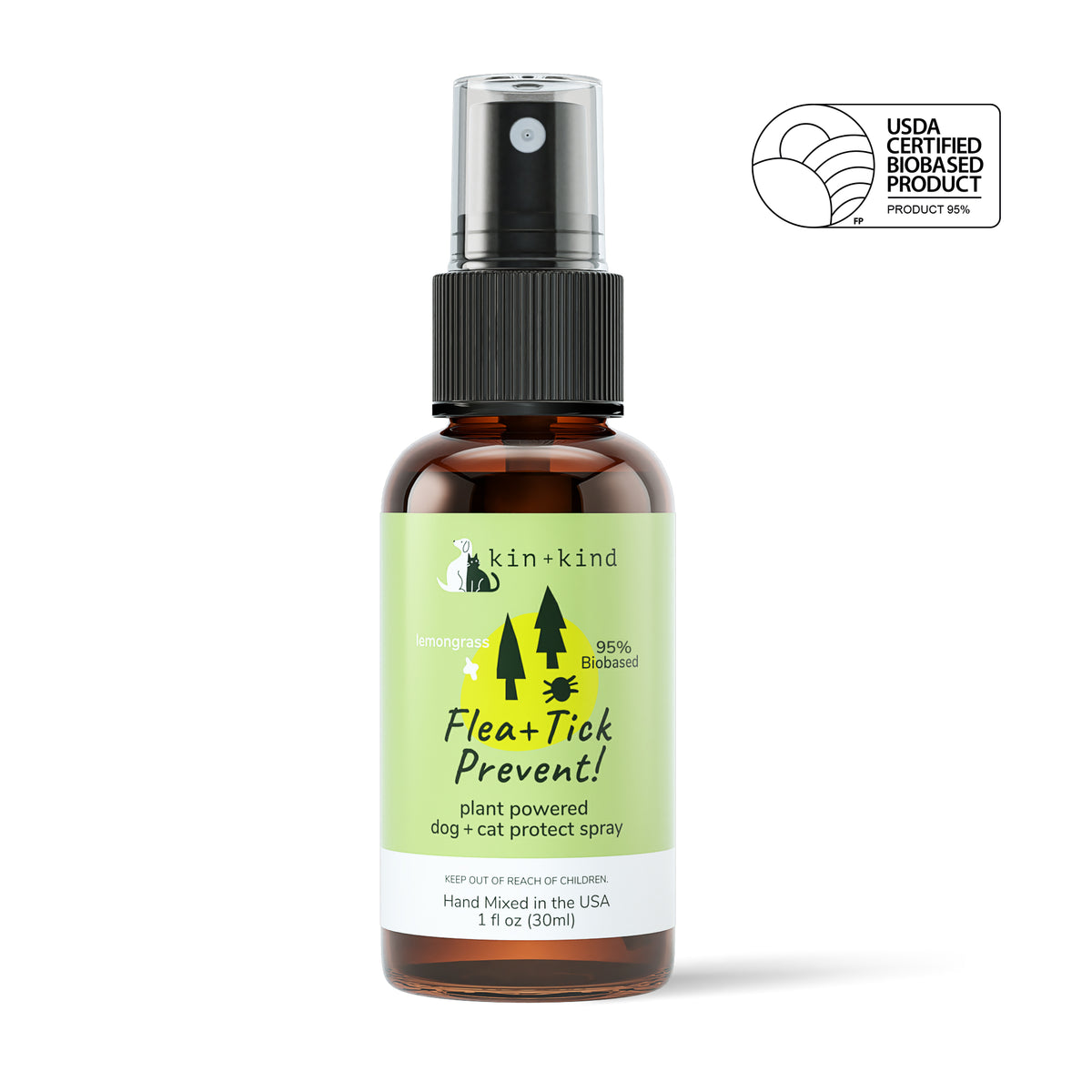 Flea Tick Lemongras Mini Spray