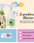 Flea+Tick Home+Car Spray (Lavender) | Large