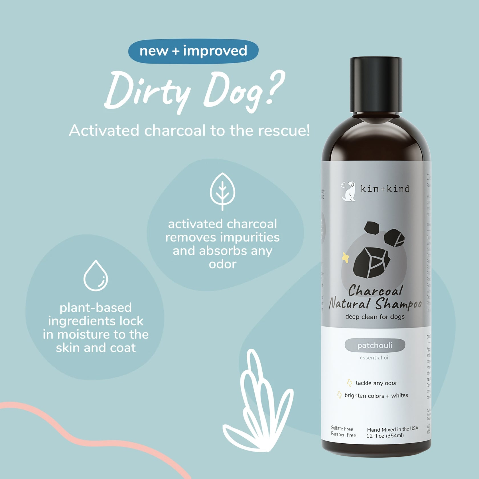 Deep Clean Shampoo for Dogs (Patchouli) – Natural & Organic - Pet Grooming & Wellness