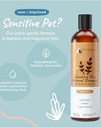 Sensitive Skin Shampoo (Unscented Oatmeal)