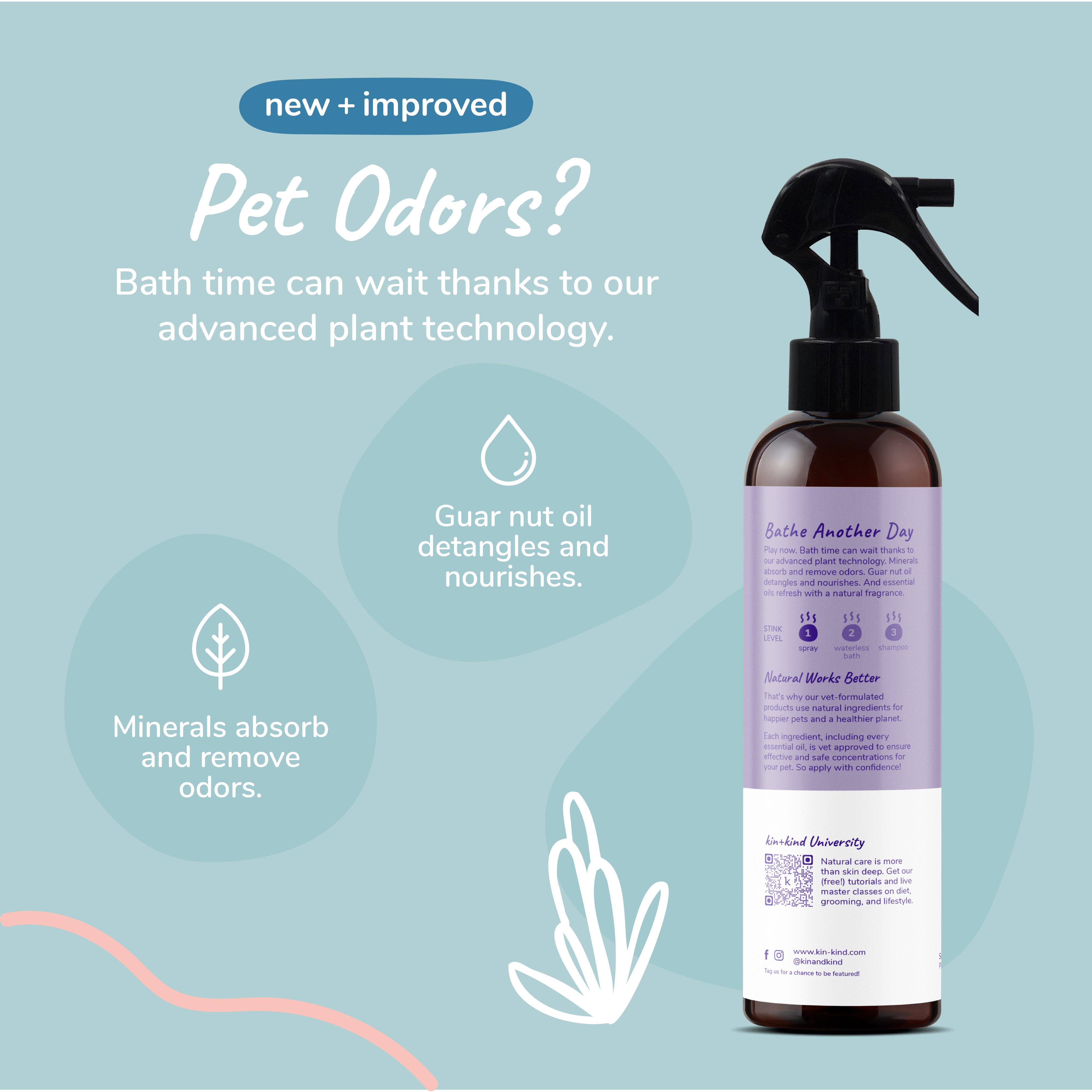 Pet Smell Coat Spray (Lavender)
