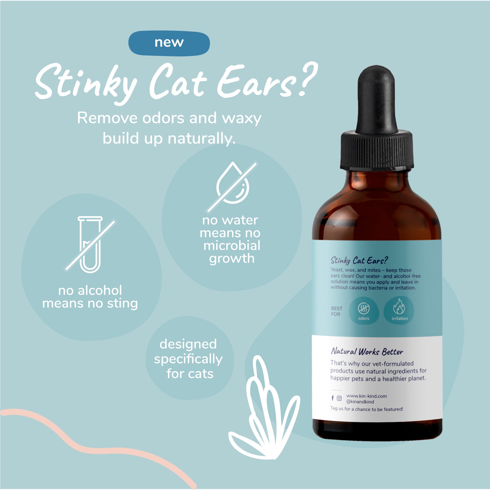Natural Kitty Ear Cleaner