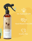 Almond+Vanilla Coat Spray for Dog Smells