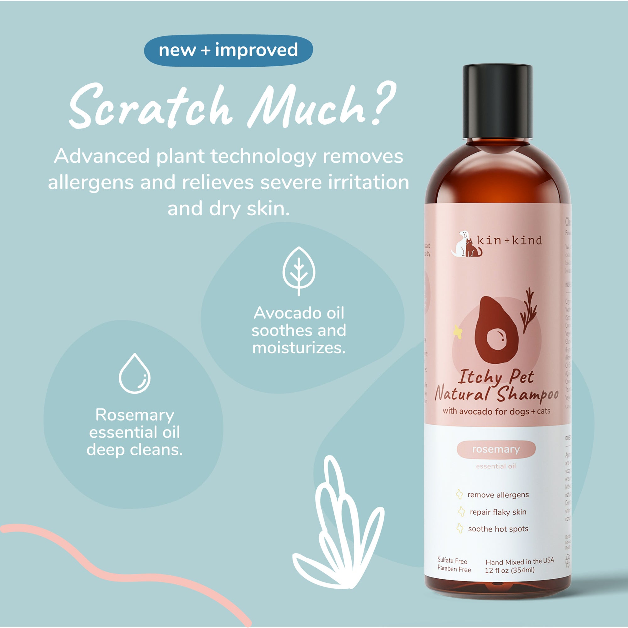 Itchy Pet Shampoo (Rosemary)