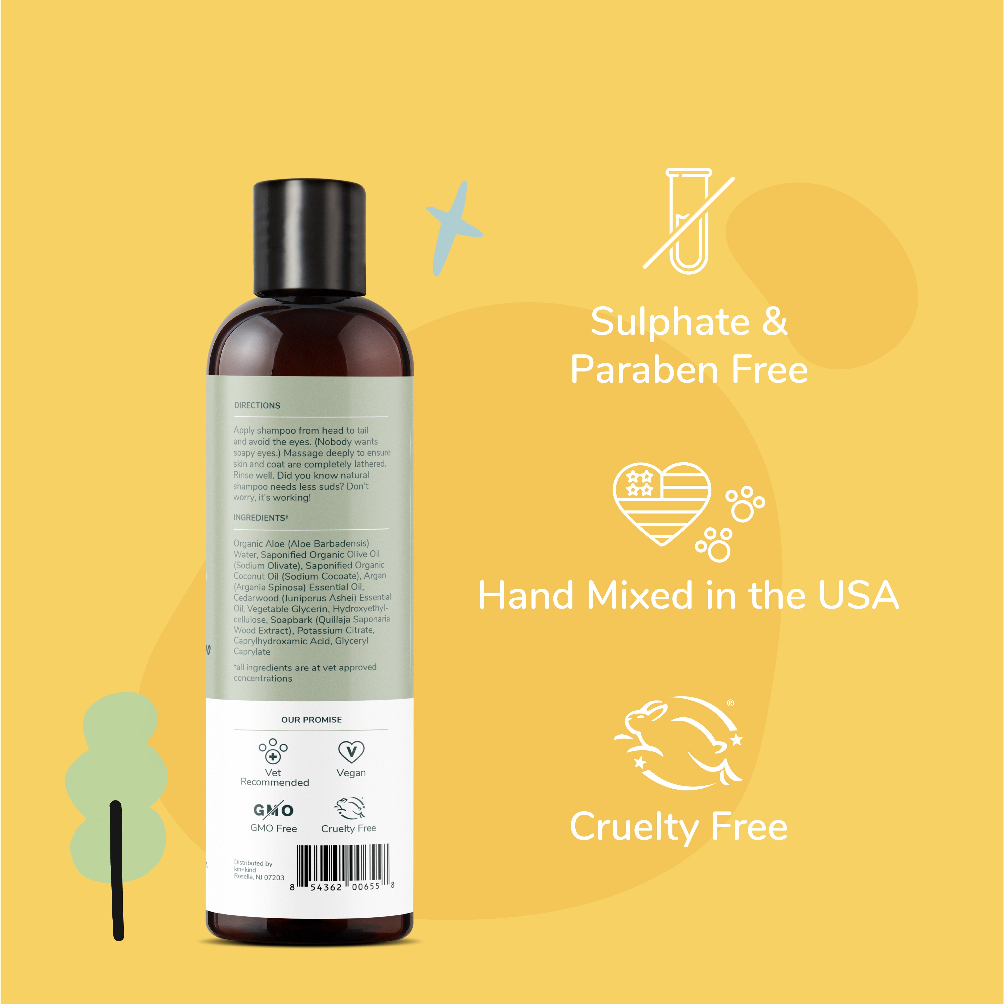 Dry Skin+Coat Shampoo (Cedar)