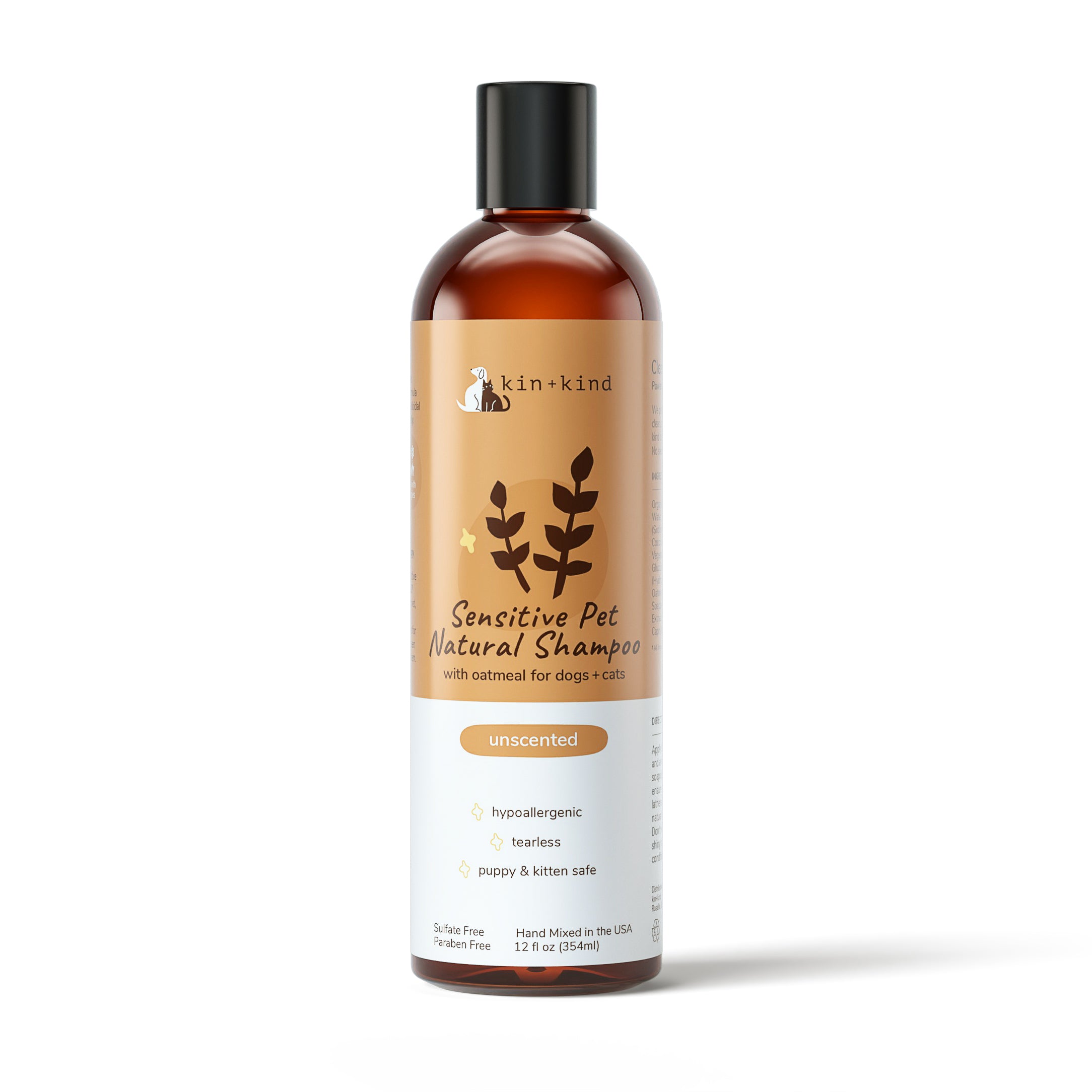 Sensitive Skin Shampoo (Unscented Oatmeal)