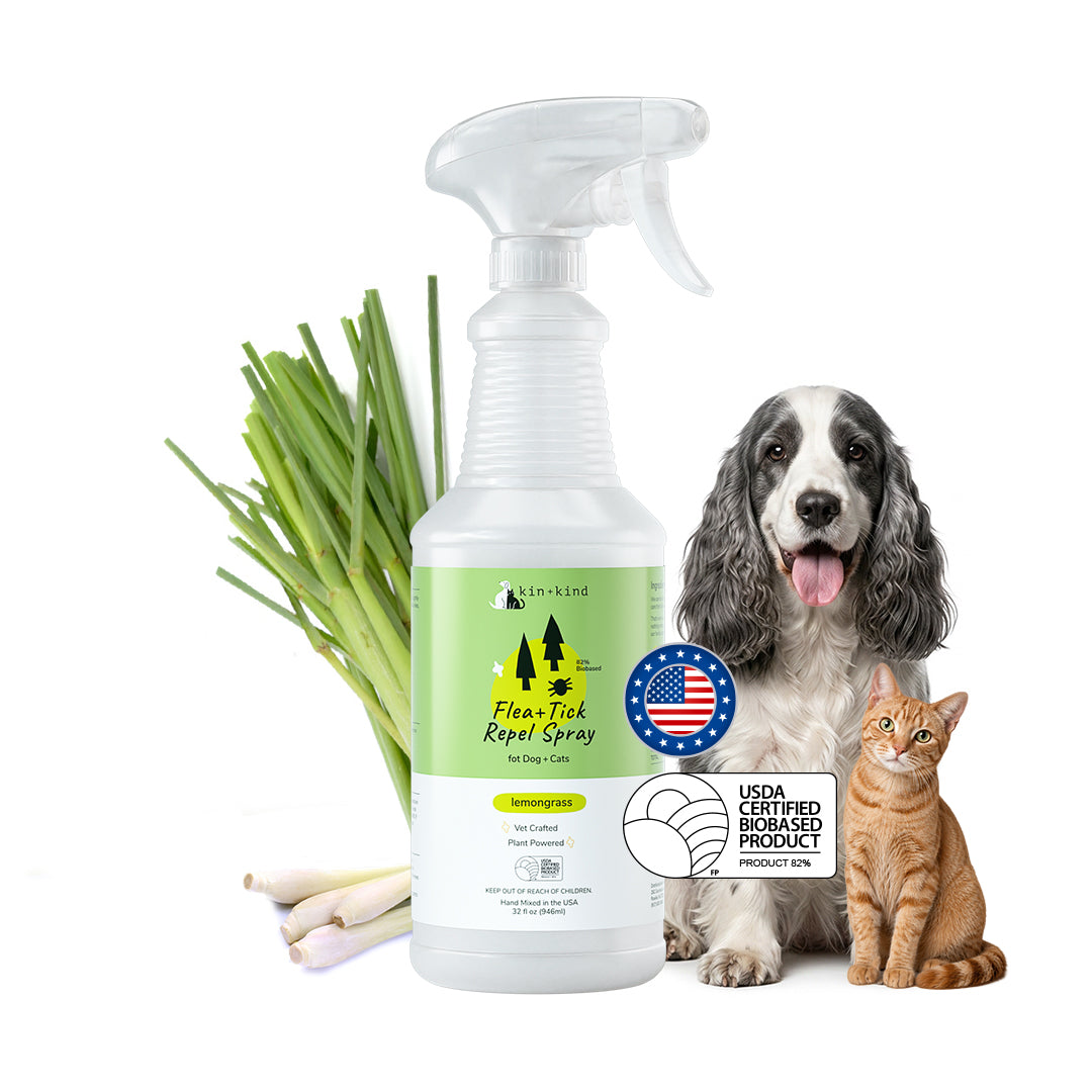 Flea+Tick Repel Spray (Lemongrass)