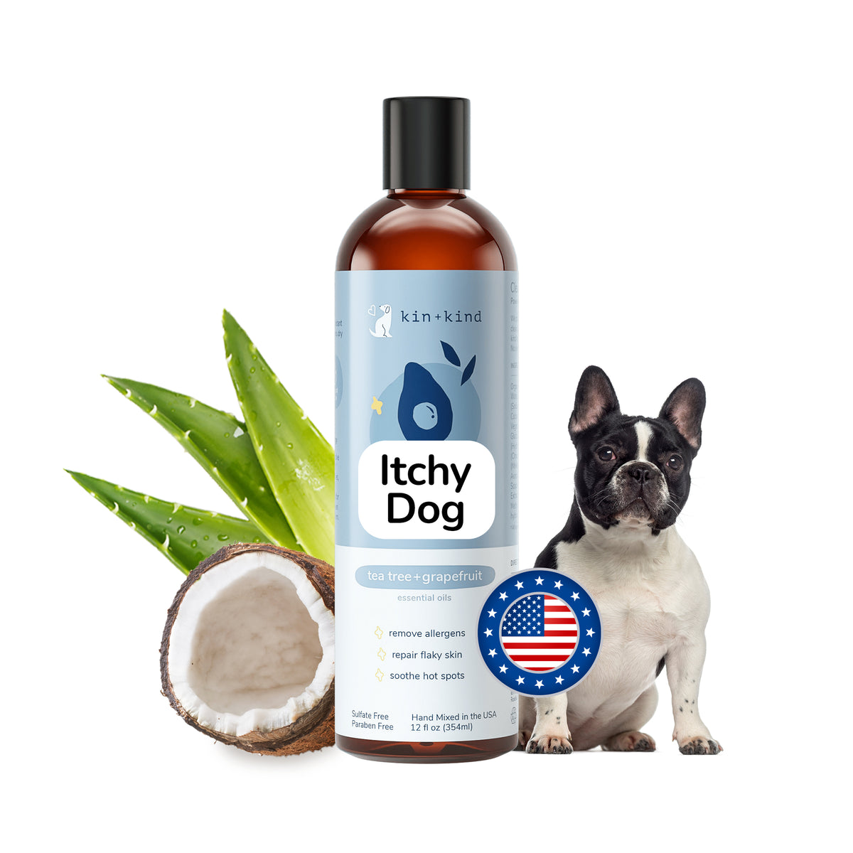 Itchy Dog Shampoo (Tea Tree+Grapefruit)