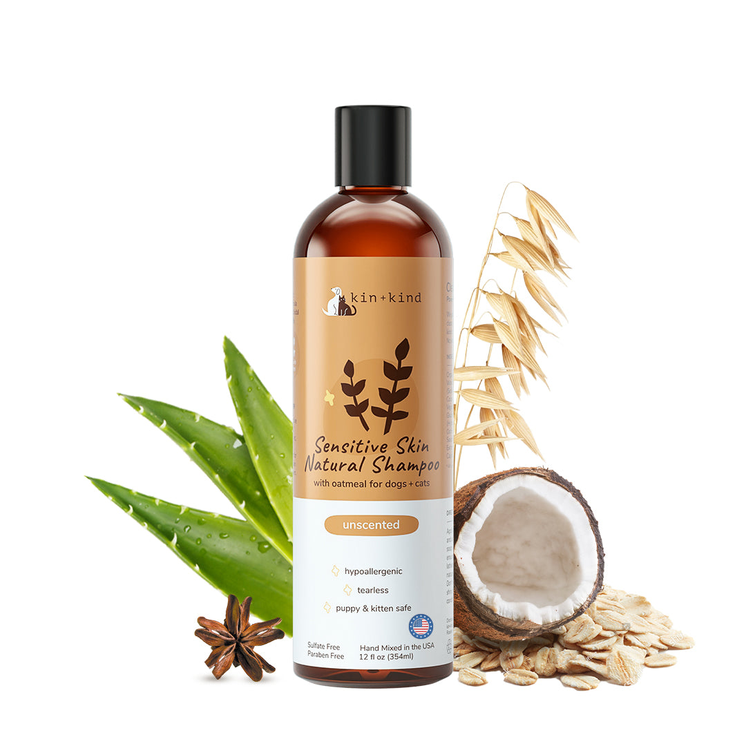 Sensitive Skin Shampoo (Unscented Oatmeal)