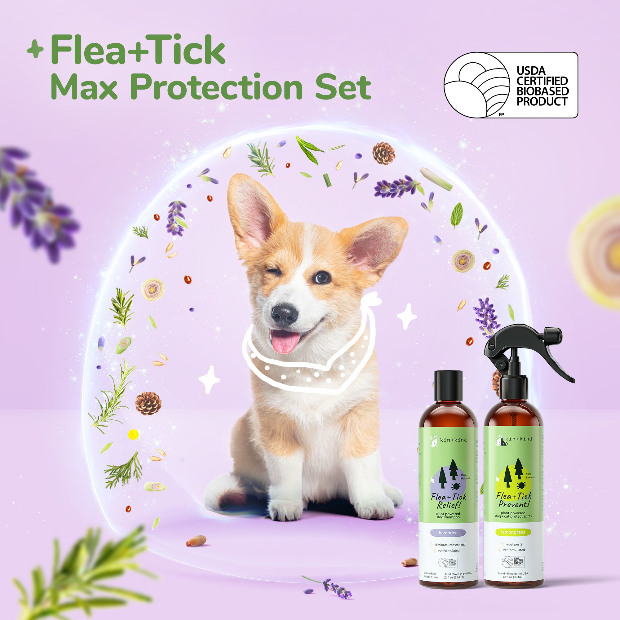 Flea+Tick Max Protection Set