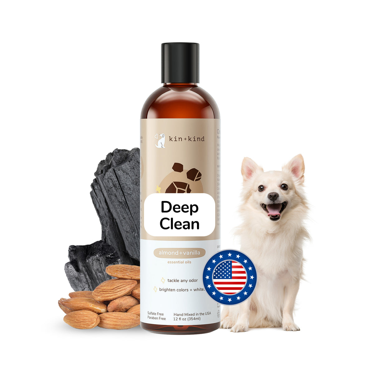 Deep Clean Shampoo (Almond+Vanilla)