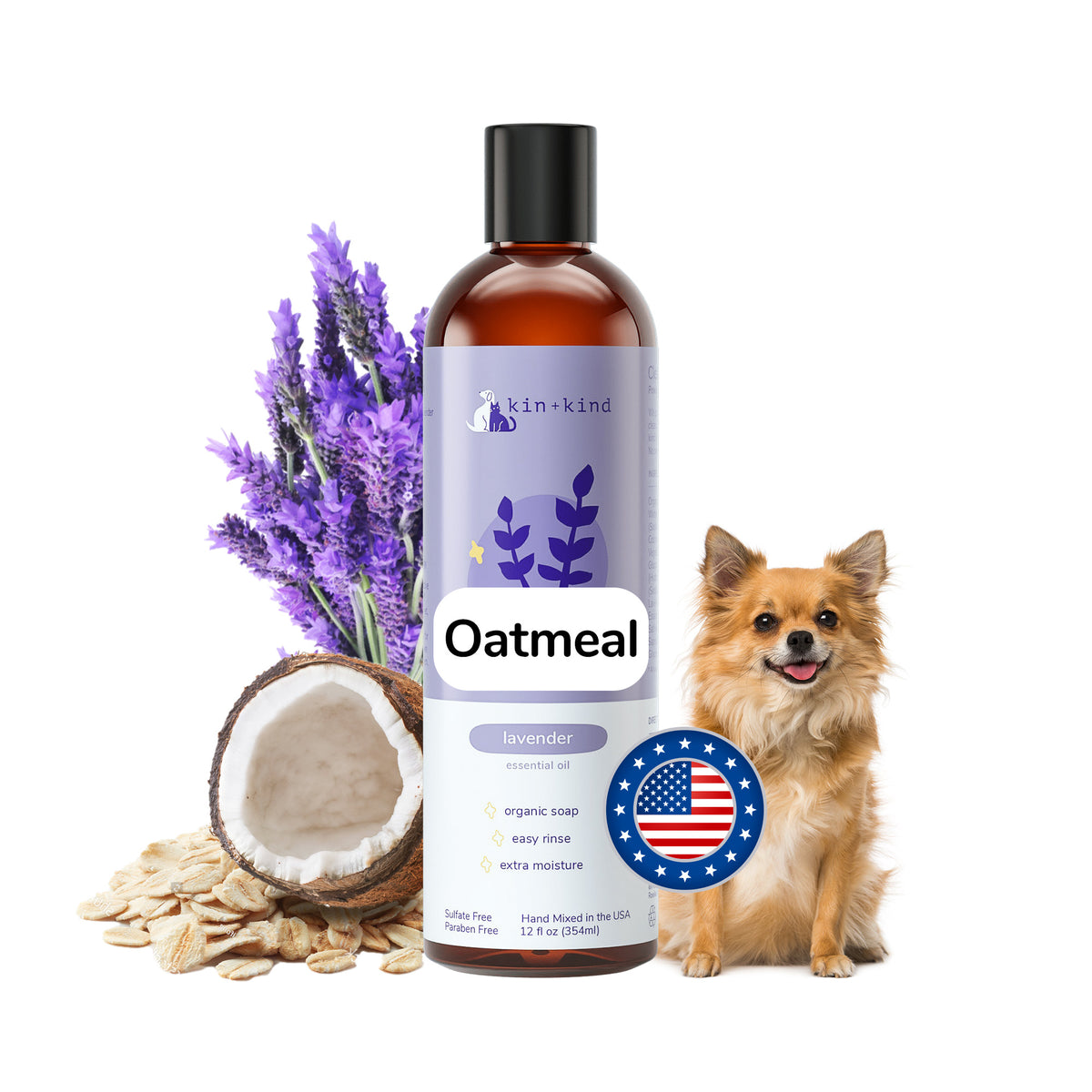 Oatmeal Shampoo (Lavender)
