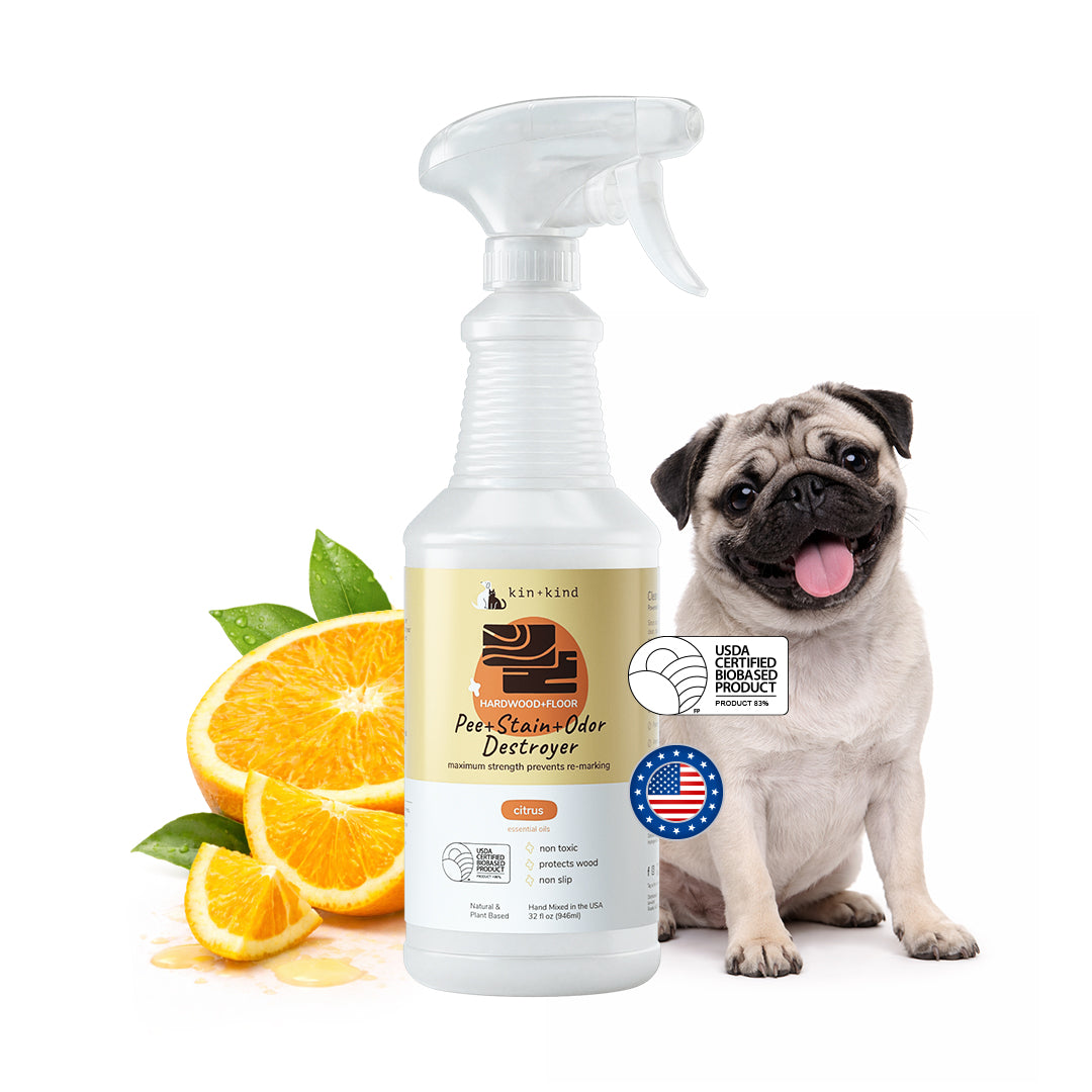 Pee+Stain+Odor Destroyer | Hardwood+Floor (Citrus)