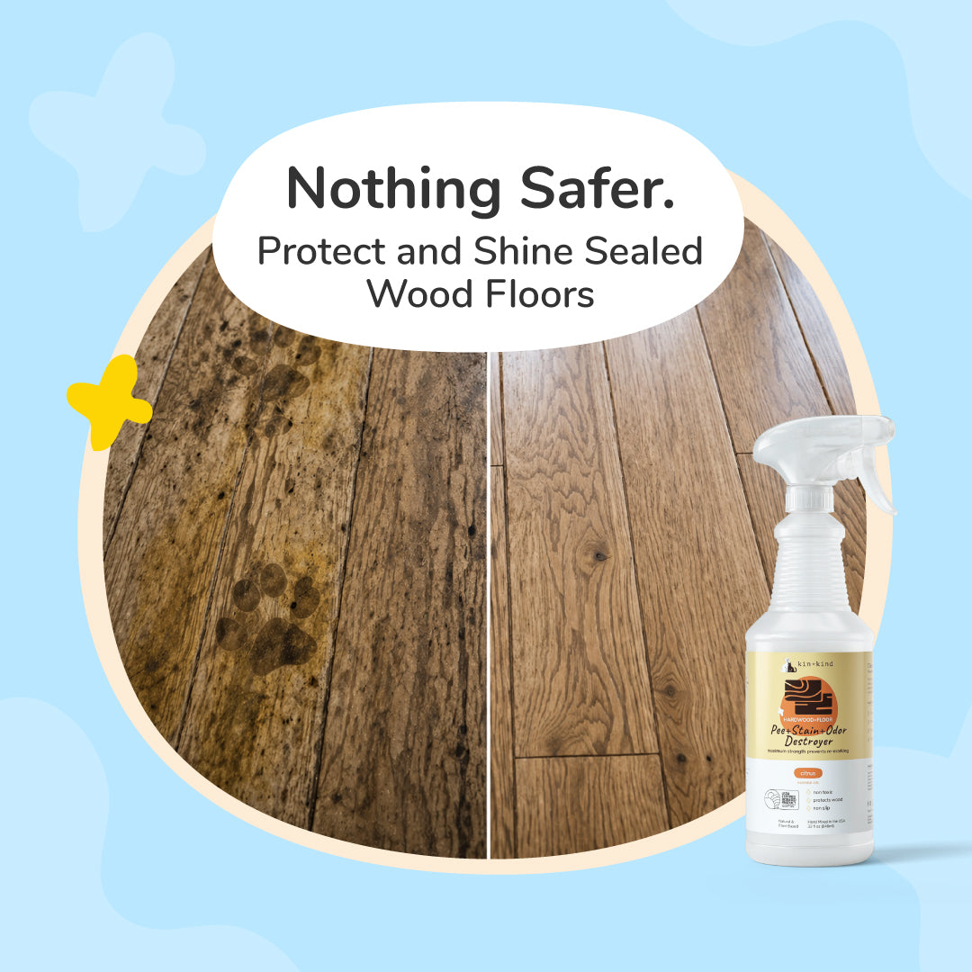 Pee+Stain+Odor Destroyer | Hardwood+Floor (Citrus)
