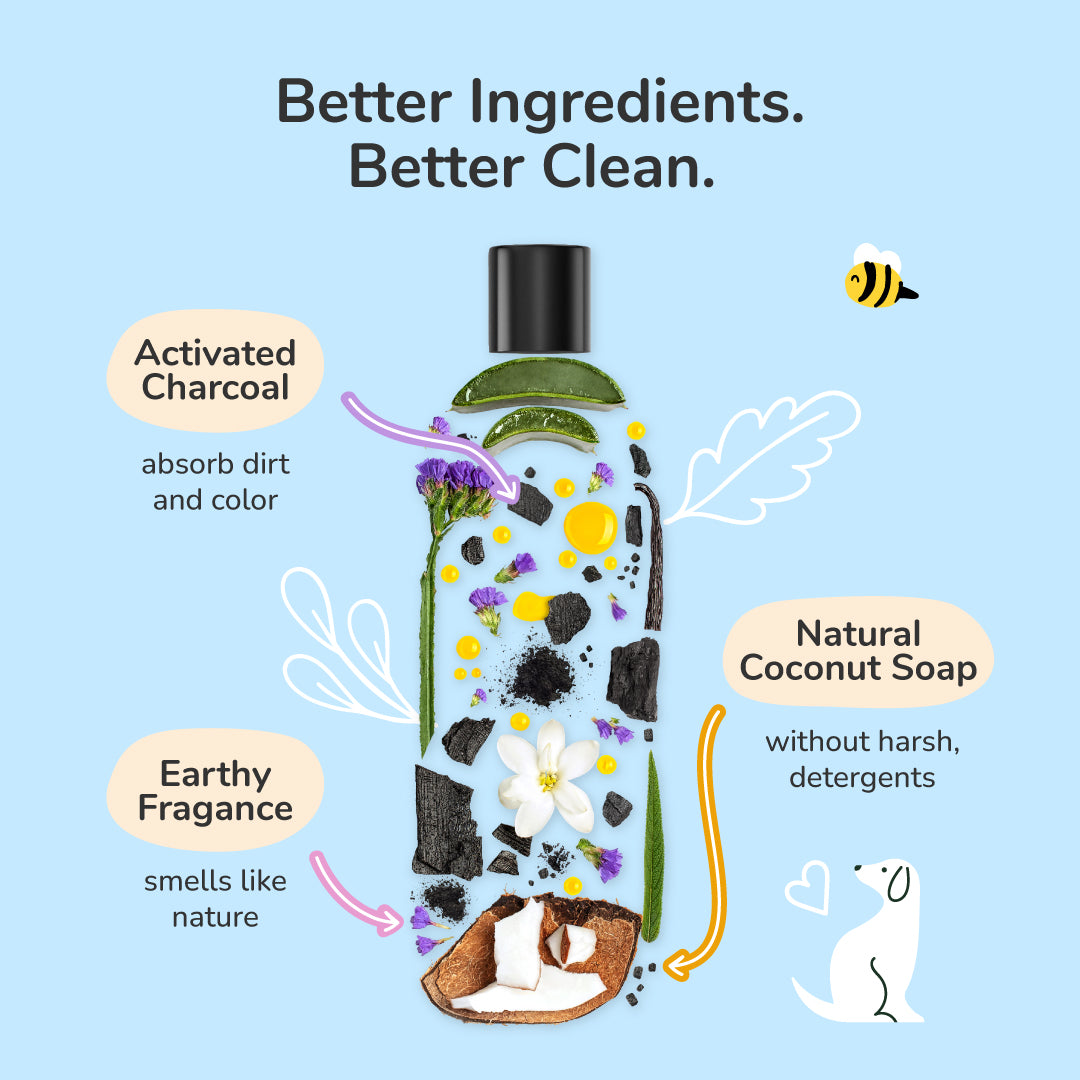 Charcoal Shampoo (Patchouli)