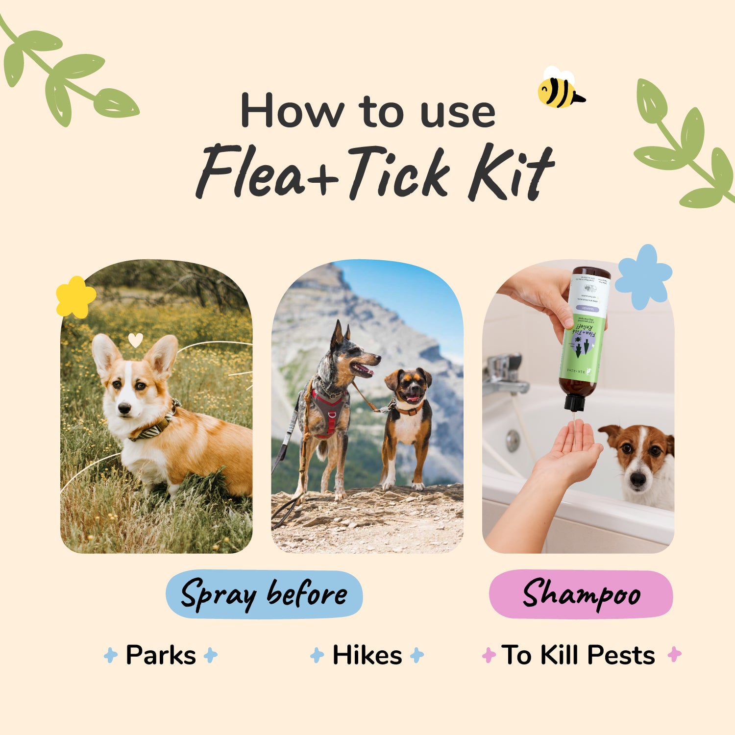 Flea+Tick Max Protection Set