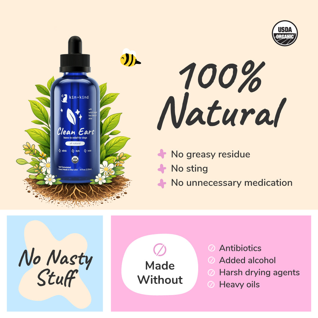 Organic Clean Ears | Large (12 fl oz)