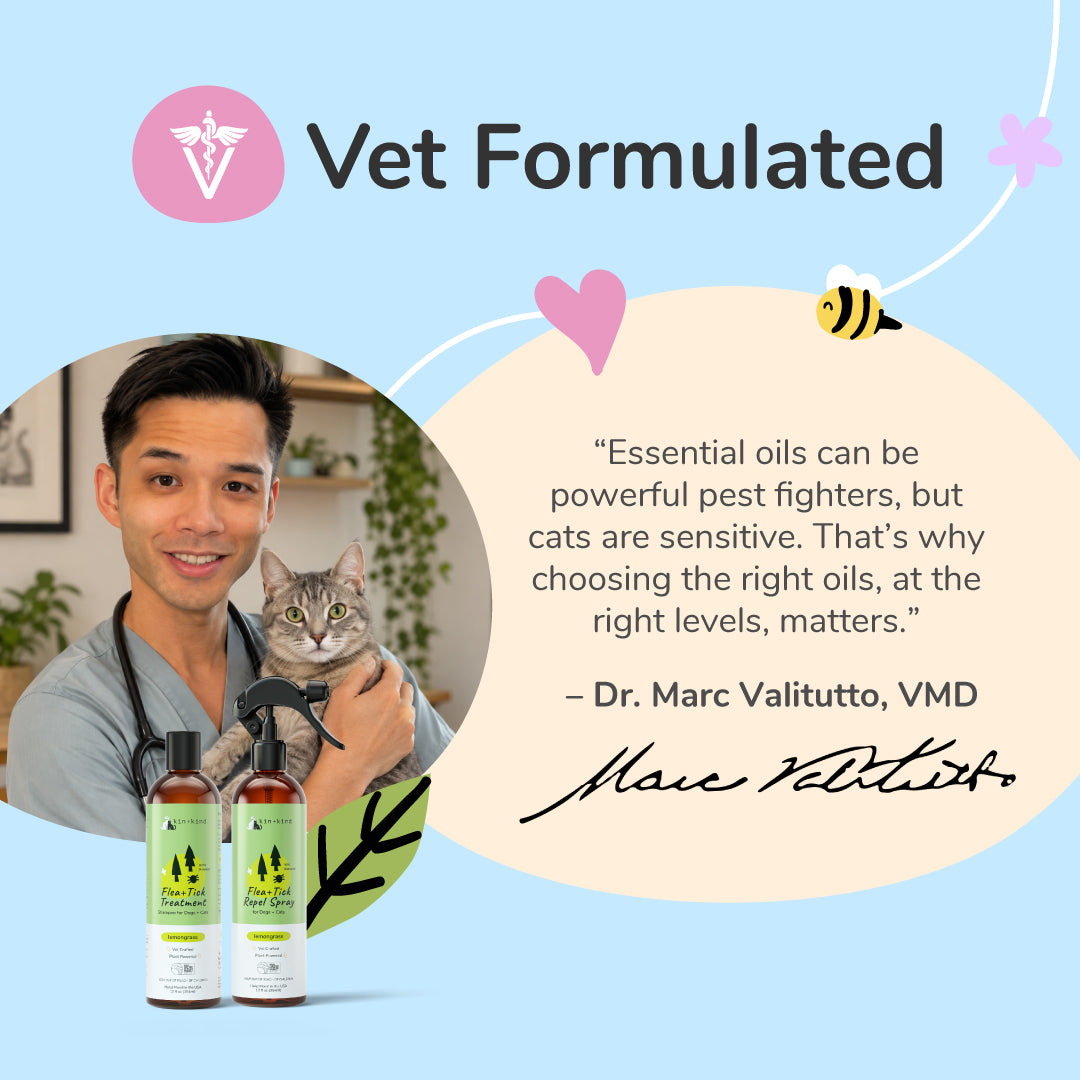 Flea+Tick Shampoo  (Lemongrass)
