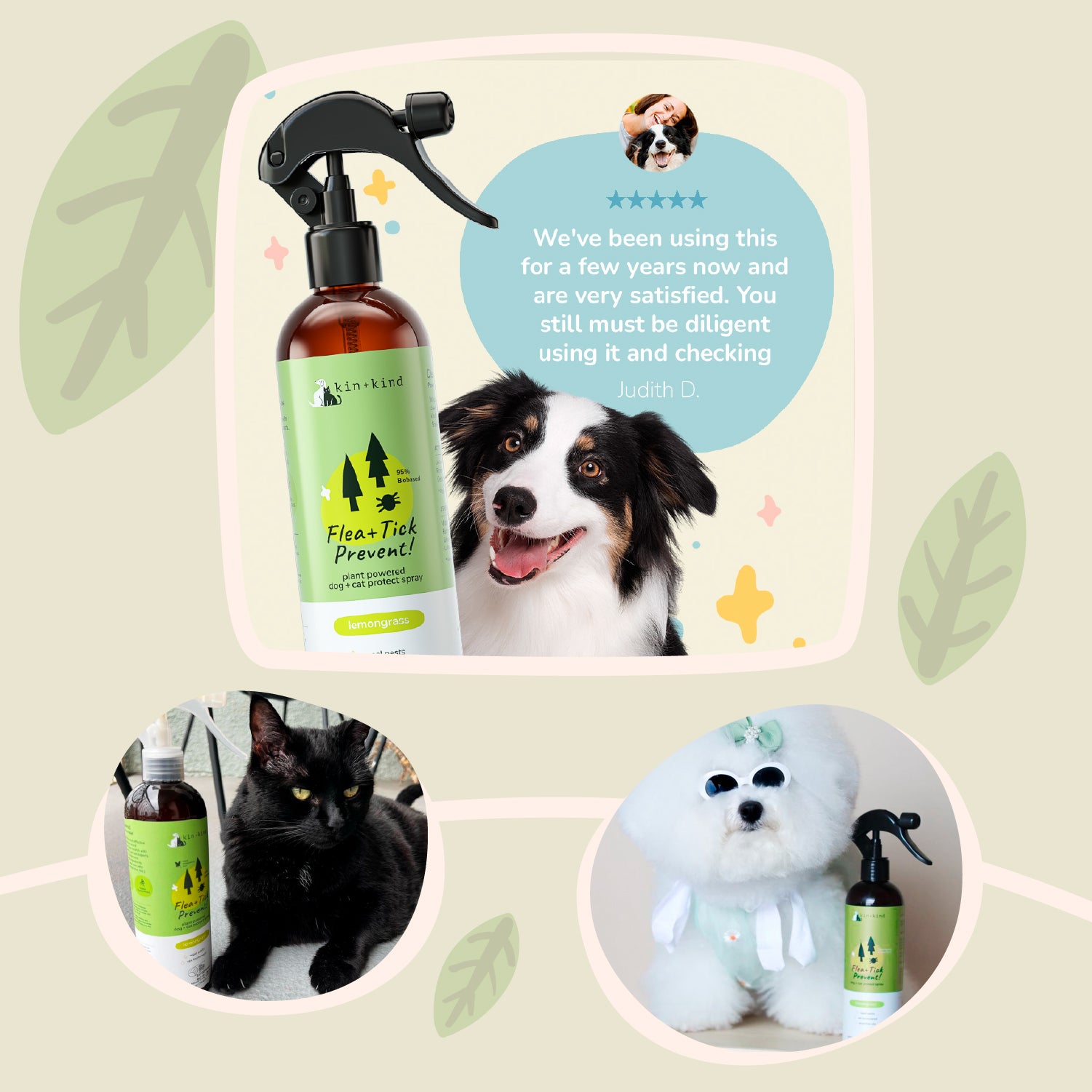 Flea+Tick Lemongrass Repel (Dog &amp; Cat)