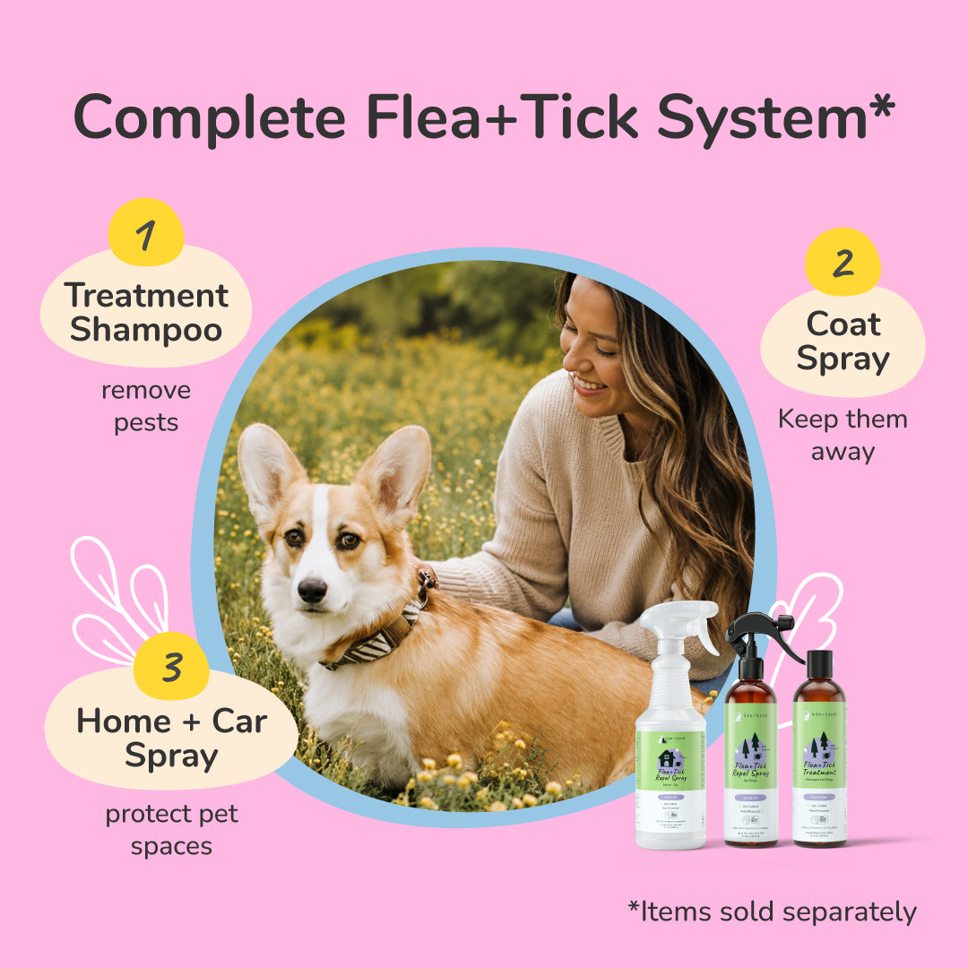 Flea+Tick Shampoo  (Lavender)
