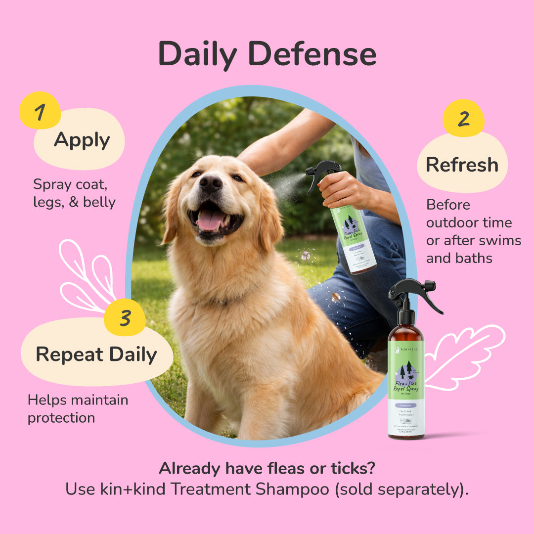 Flea+Tick Protect Spray (Lavender)