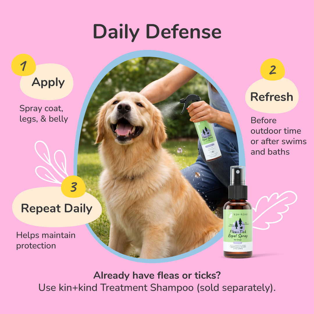 Flea+Tick Lavender Mini Spray