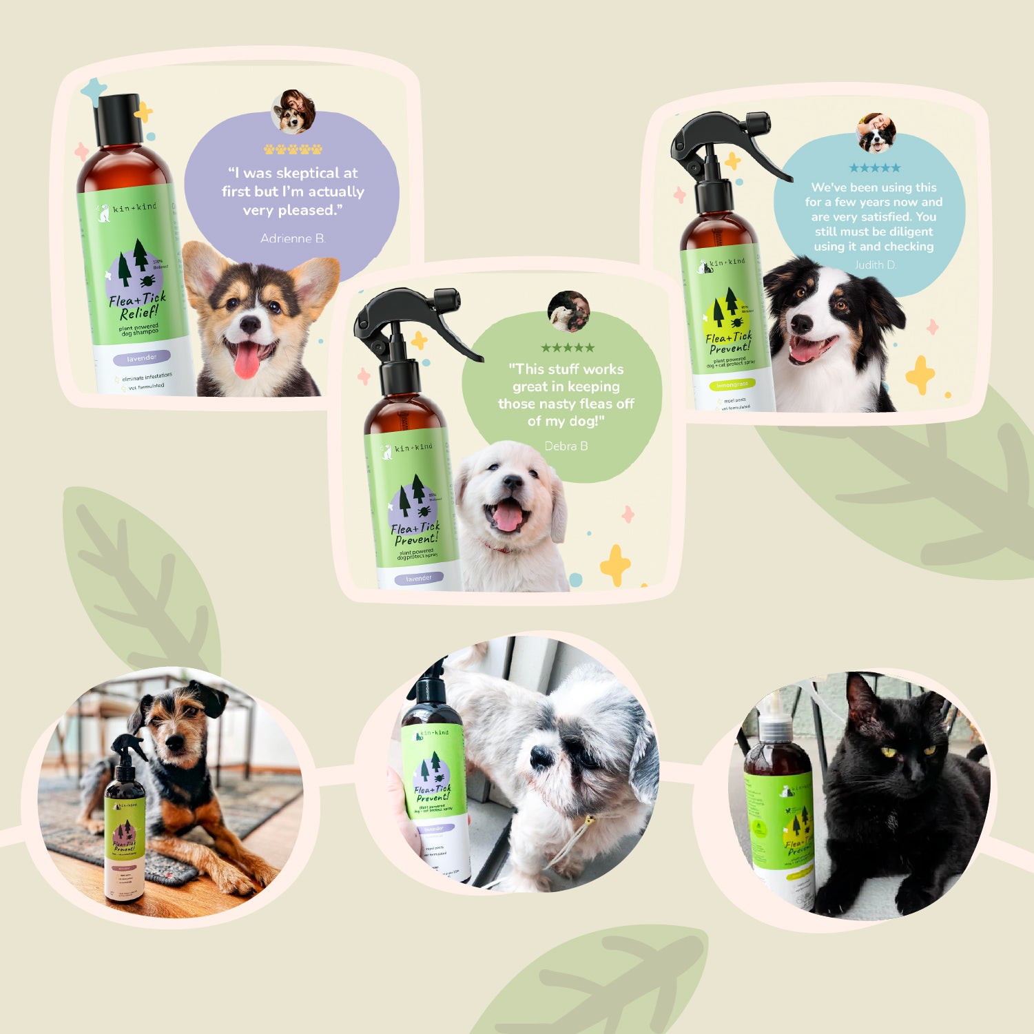 Flea+Tick Lemongrass Shampoo (Dog &amp; Cat)