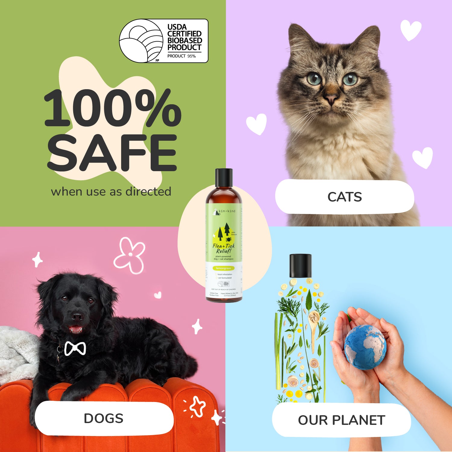 Flea|Tick Shampoo  (Lemongrass)