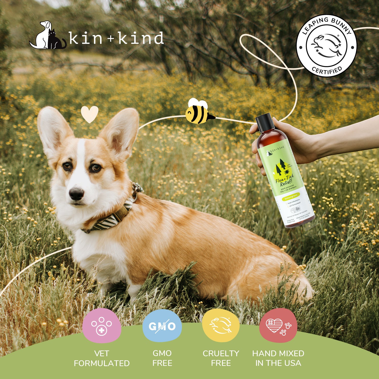 Flea|Tick Shampoo  (Lemongrass)