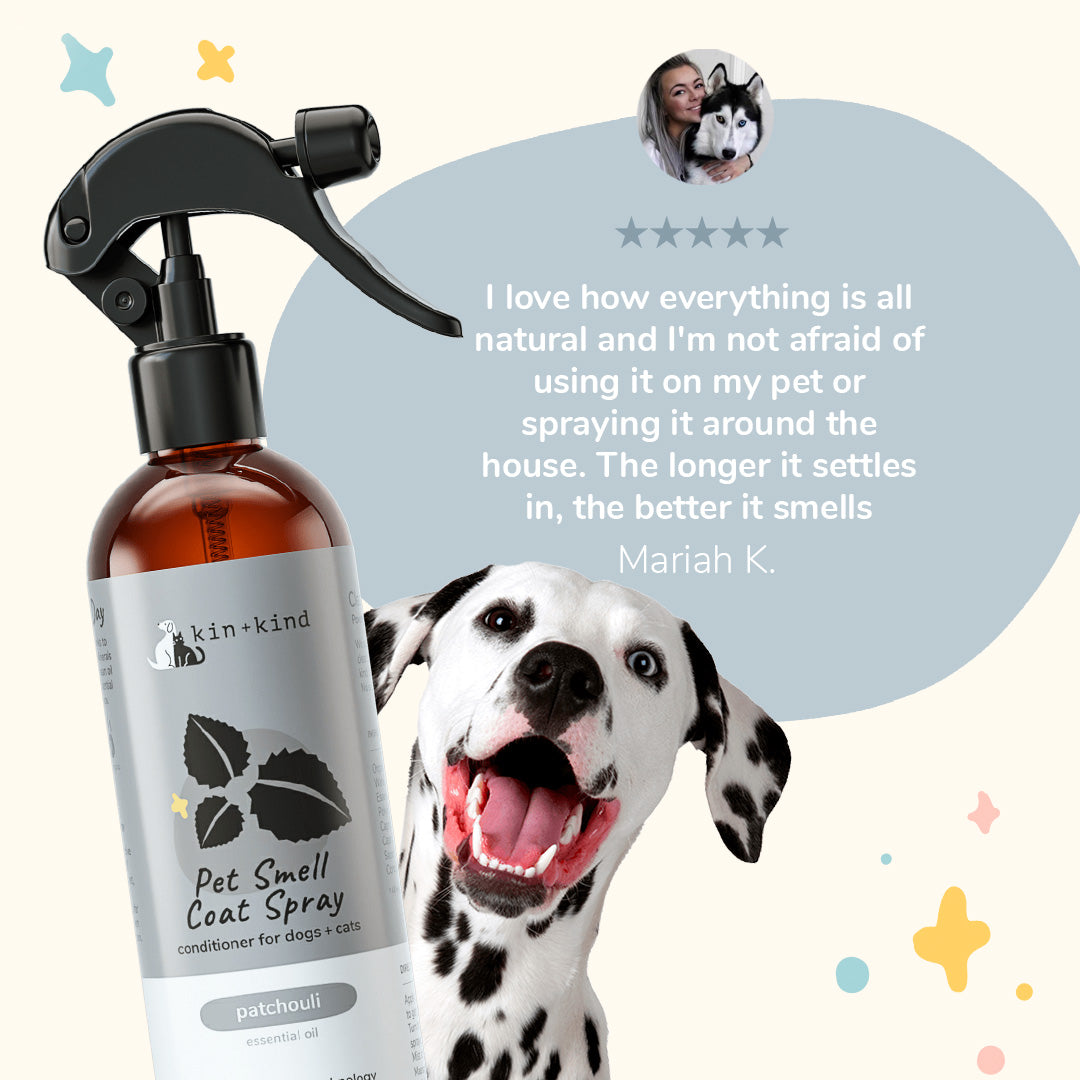 Natural dog outlet spray