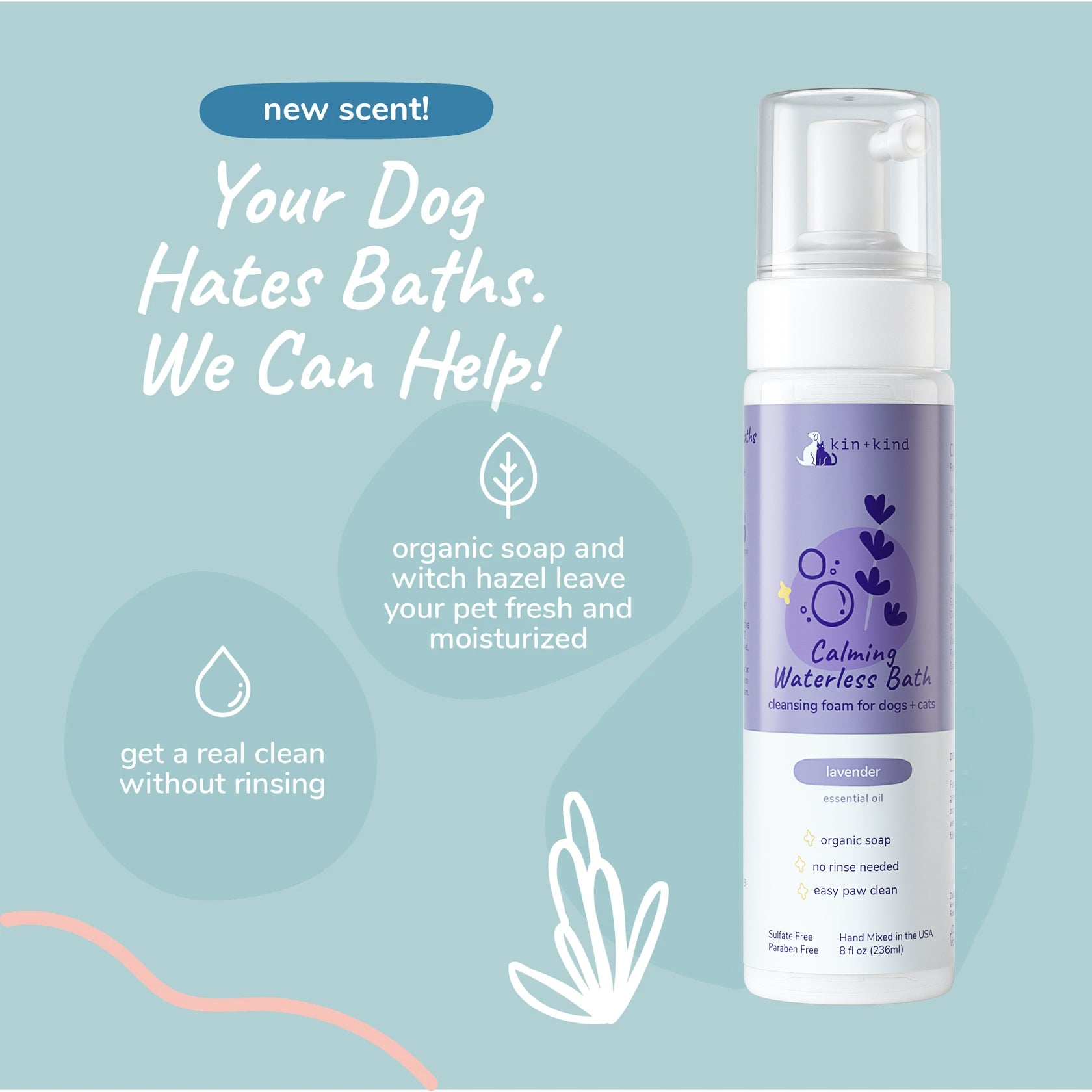 Products – kin+kind - Natural & Organic - Pet Grooming & Wellness