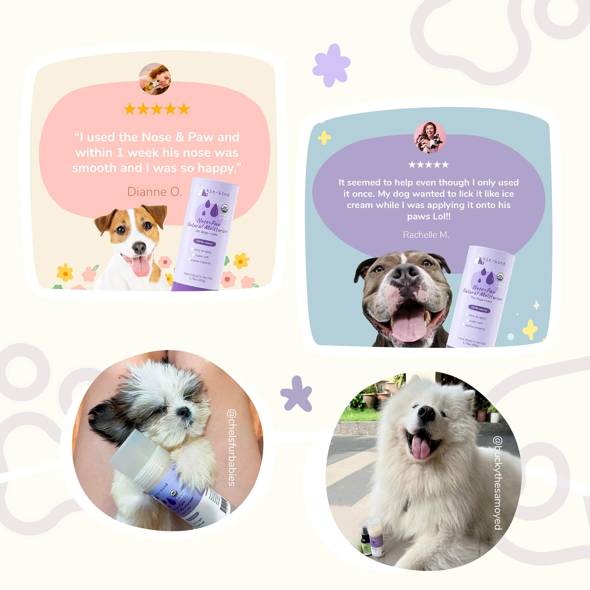 Dog foot hot sale lotion