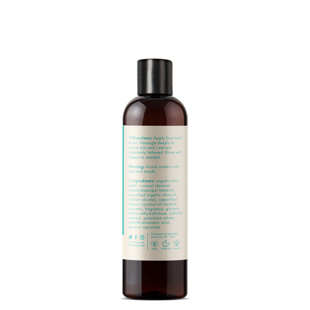 KIN ORGANICS Jasmine+Lily Oatmeal Itchy Dog Shampoo – kin+kind ...