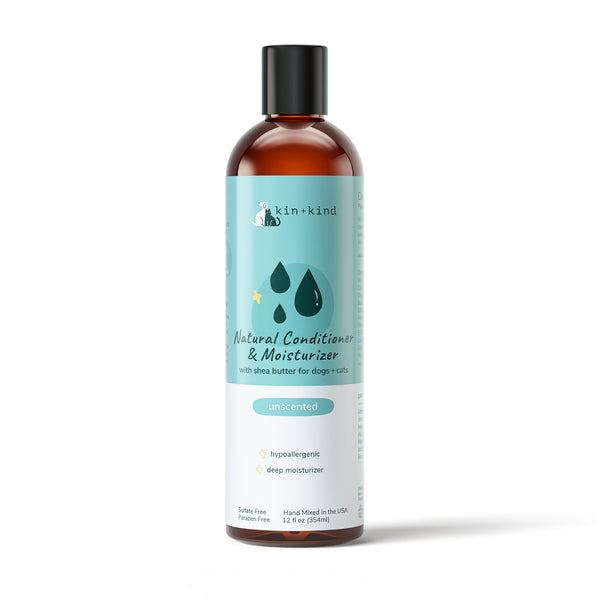 kin+kind Natural Moisturizing Unscented Conditioner for Dogs & Cats kin+kind Natural Moisturizing Unscented Conditioner for Dogs & Cats